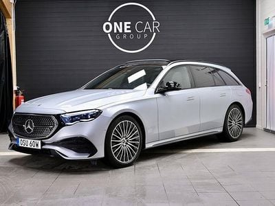 Begagnad Mercedes E300 AMG 204 HK (150 kW) 2024 Silver Kombi