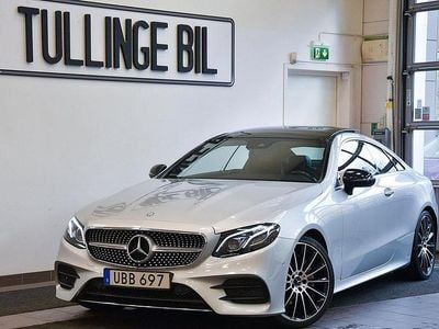 Begagnad Mercedes E220 AMG 194 HK (142 kW) 2017 Silver Sportkupé