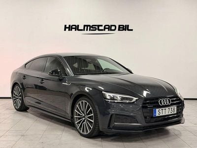 Grå Begagnad 2018 Audi A5 S-Line Sportkupé | 209 500 kr