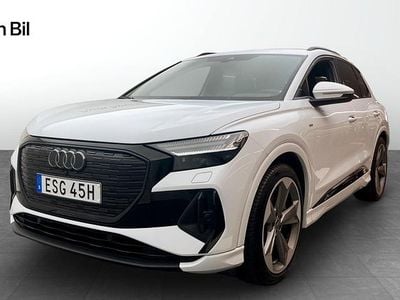 Glaciärvit metallic Begagnad 2024 Audi Q4 e-tron S-Line SUV | 579 000 kr (Marknadspris)