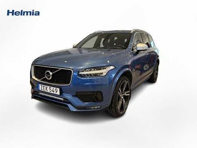 Begagnad Volvo XC90 R-Design 244 HK (179 kW) 2018 Blå SUV