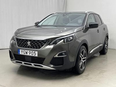 Mörkgrå Begagnad 2017 Peugeot 3008 Allure+ | 125 000 kr (Bra pris)