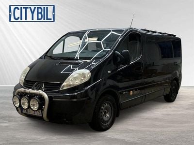 Svart Begagnad 2010 Renault Trafic Minibuss | 89 900 kr (Dyr)