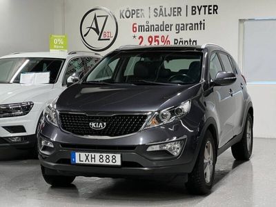 begagnad Kia Sportage 1.7 CRDi Euro 6 PANORAMA GPS KAMERA lågmil