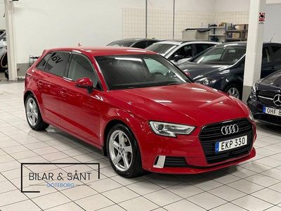 Röd Begagnad 2017 Audi A3 Sportback Comfort Halvkombi | 169 900 kr (Marknadspris)