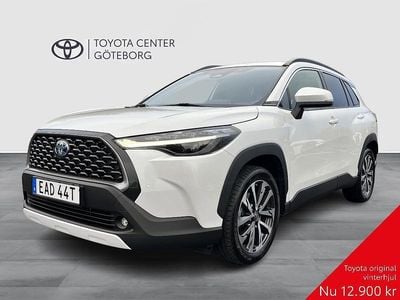Vit Begagnad 2022 Toyota Corolla Cross Executive SUV | 359 900 kr (Marknadspris)