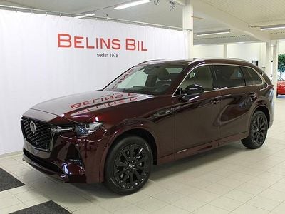 Röd Ny 2025 Mazda CX-80 Homura-Line SUV | 627 000 kr (Marknadspris)