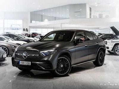 Begagnad Mercedes GLC300 AMG 269 HK (197 kW) 2024 Grå Sportkupé
