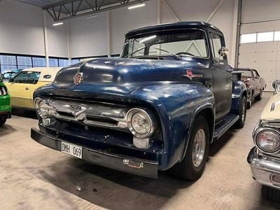 Blå patina Begagnad 1956 Ford F100 Pickup | 299 000 kr