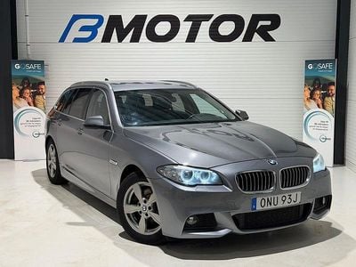 Grå Begagnad 2013 BMW 520 Kombi | 139 900 kr (Marknadspris)