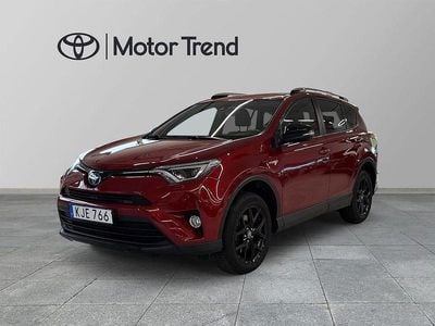 Begagnad Toyota RAV4 Hybrid Edition 200 HK (147 kW) 2018 Röd SUV