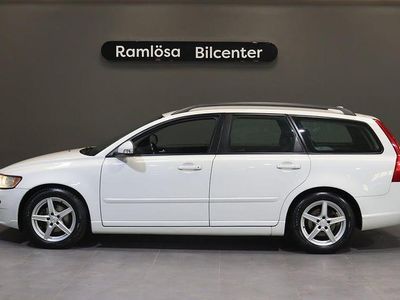 Vit Begagnad 2010 Volvo V50 Kinetic Kombi | 59 901 kr (Marknadspris)