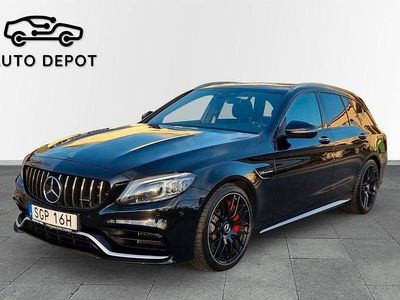 Svart Begagnad 2020 Mercedes C63S AMG AMG Kombi | 705 000 kr (Marknadspris)