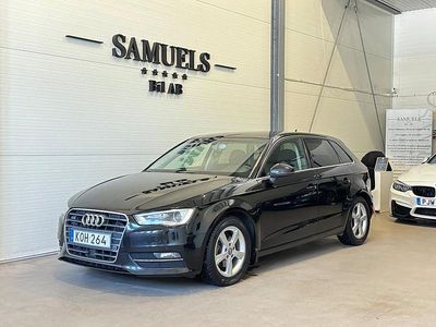 Begagnad Audi A3 Sportback Ambition 150 HK (110 kW) 2014 Svart Halvkombi