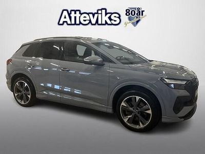 Begagnad Audi Q4 e-tron Proline 152 kW (207 HK) 2022 Kiselgrå SUV