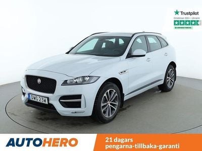 Vit Begagnad 2019 Jaguar F-Pace R-Sport SUV | 284 000 kr (Marknadspris)