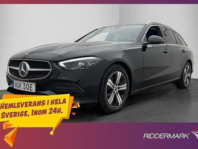 Svart Begagnad 2023 Mercedes C220 | 389 800 kr (Superpris)