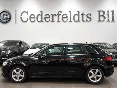 Begagnad Audi A3 150 HK (110 kW) 2014 Svart Halvkombi