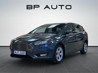 Begagnad Ford Focus Titanium 125 HK (91 kW) 2016 Grå Kombi