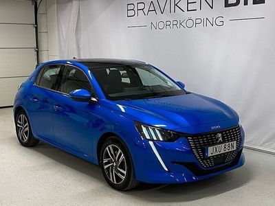 begagnad Peugeot 208 1.2 ALLURE PT Panorama Euro 6 2019, Halvkombi