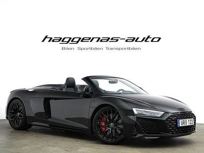Begagnad Audi R8 Spyder Performance 620 HK (456 kW) 2023 Svart Cab