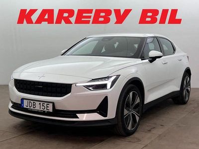 Begagnad Polestar 2 Long Range Single Motor 219 kW (299 HK) 2022 Vit metallic Halvkombi