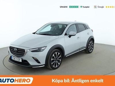 Vit Begagnad 2019 Mazda CX-3 Exclusive-Line SUV | 209 000 kr (Marknadspris)