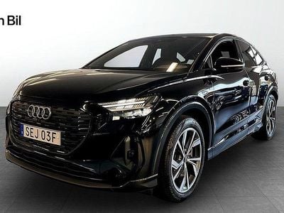Begagnad Audi Q4 Sportback e-tron S-Line 150 kW (204 HK) 2023 Svart SUV
