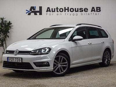 Vit Begagnad 2015 VW Golf VII R-line Kombi | 144 000 kr (Marknadspris)