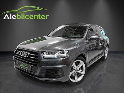 Begagnad Audi Q7 S-Line 272 HK (200 kW) 2017 Grå SUV