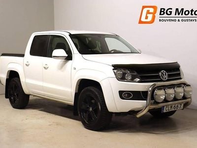 Vit Begagnad 2014 VW Amarok Highline Pickup | 134 700 kr (Marknadspris)