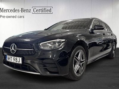Begagnad Mercedes E300 306 HK (225 kW) 2022 Svart Kombi