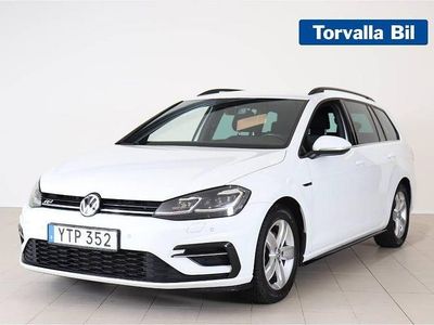 Vit Begagnad 2018 VW Golf VII R-line Kombi | 214 900 kr (Lite dyr)