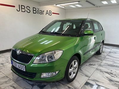Begagnad Skoda Fabia Elegance 86 HK (63 kW) 2010 Grön Halvkombi