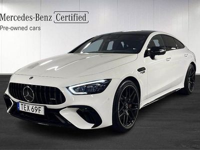 Begagnad Mercedes AMG GT 63 AMG 843 HK (620 kW) 2022 Vit Sportkupé