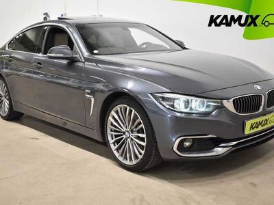 begagnad BMW 430 Gran Coupé 430 i xDrive Taklucka Skinn Drag PDC 252hk