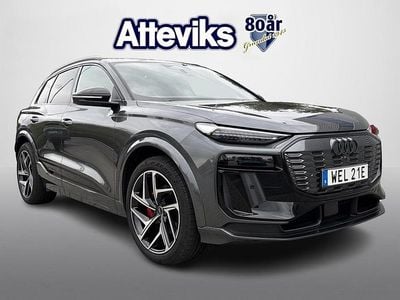 Begagnad Audi Q6 e-tron S-Line 289 kW (393 HK) 2024 Grå SUV