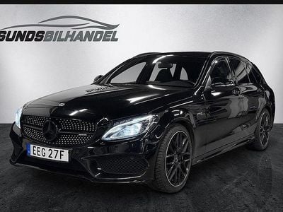 Svart Begagnad 2017 Mercedes C43 AMG AMG Kombi | 349 900 kr (Marknadspris)