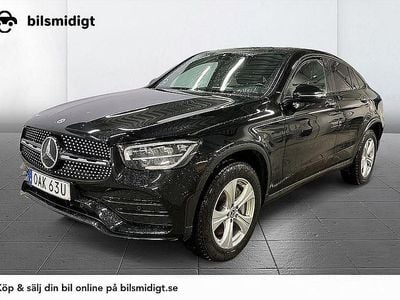 Begagnad Mercedes GLC300e AMG 211 HK (155 kW) 2022 Svart Sportkupé