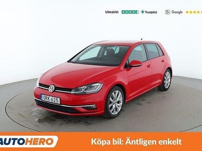 Begagnad VW Golf VII 151 HK (111 kW) 2018 Röd Halvkombi