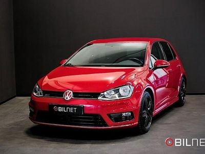 Röd Begagnad 2015 VW Golf VII R-line Halvkombi | 129 900 kr (Lite dyr)