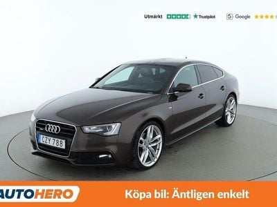 Begagnad Audi A5 Sportback S-Line 192 HK (141 kW) 2015 Brun Halvkombi