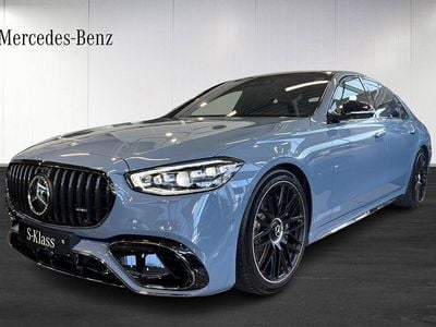 Manufaktur vintageblå solid Ny 2025 Mercedes S63 AMG AMG Sedan | 2 406 050 kr