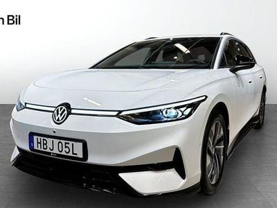 Glacier white metallic Begagnad 2025 VW ID.7 Pro Kombi | 499 900 kr (Bra pris)