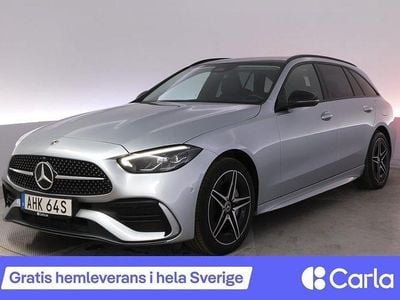 Begagnad Mercedes C300 AMG 313 HK (230 kW) 2023 Silver Kombi