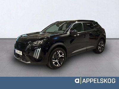 Svart Begagnad 2023 Peugeot 2008 Allure SUV | 239 000 kr (Marknadspris)