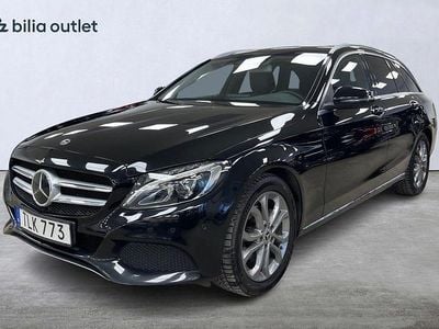 Svart Begagnad 2017 Mercedes C180 Avantgarde Kombi | 199 900 kr (Marknadspris)