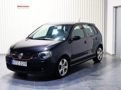 Begagnad VW Polo GTI 150 HK (110 kW) 2006 Svart Halvkombi