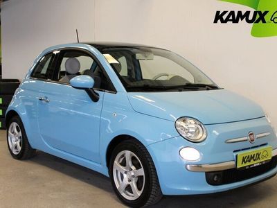 begagnad Fiat 500 1.2 Lounge Glastak Sätesvärme Elhissar 69hk