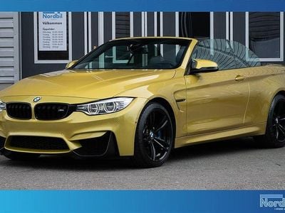 Begagnad BMW M4 Cabriolet Comfort Edition 431 HK (317 kW) 2015 Gul Cab